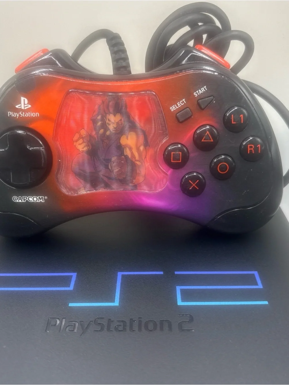 Sony Playstation 2 PS2 Fat Home Console System Controller Wires — Tested Works